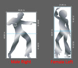 Dancing Couple Cutouts | Two 70's Disco Party Dancers