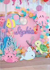 Under The Sea Party Decorations | Underwater Sea Theme Party (Digital File only)