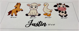 Farm Barnyard Animals Lawn Decorations | Birthday or Baby Shower Decoration | Farm Animal Theme Party