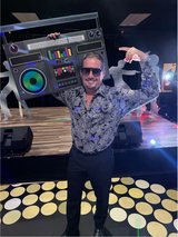 Old-School Boombox Cutout | 70's or 80's Party