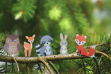 Table Top Woodland Baby Shower Decor Kit | Forest Baby Shower
