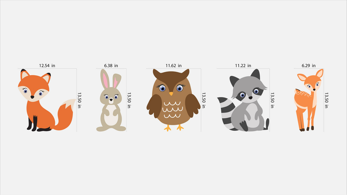 Table Top Woodland Baby Shower Decor Kit Woodland Theme Baby Shower