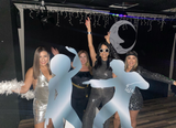 Studio 54 Dancers female Cutouts,  70's Disco Party Dancer