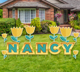 Your Name Custom Yard Sign Cardboard Yard Sign