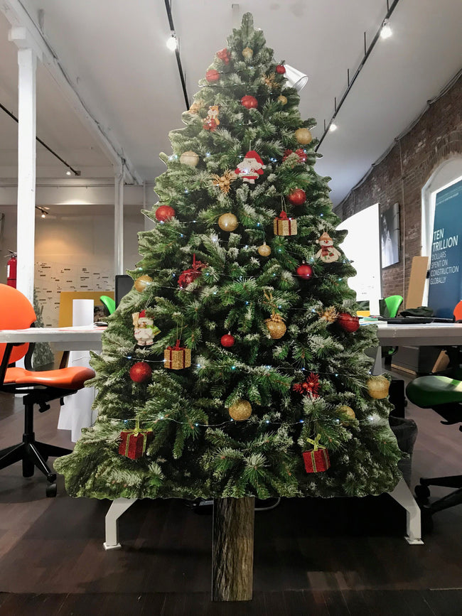 Real Size Christmas Tree Cardboard Cutout