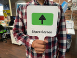 Remote Learning Icon Paddles for Teachers Share Screen
