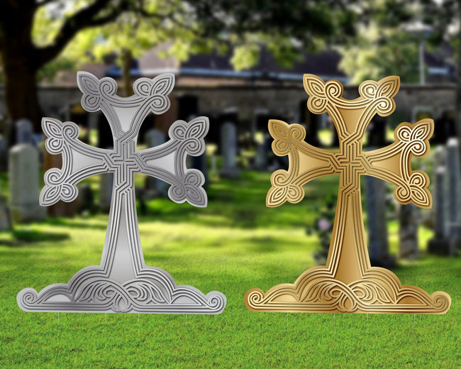 Armenian Cross Cardboard  cutout