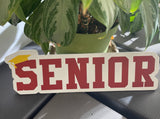 Custom Hashtag Cutout Senior College
