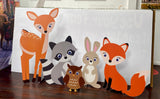 Woodland Animals Party Kit Decor | Forest Animals Birthday Decoration