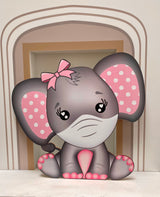 Masked Pink Baby Elephant