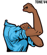 Rosie the Riveter | Custom Color Prop Cutout