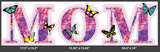 Mom with Butterflies Yard Sign Decoration