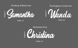 Custom Personalized Name Sign | Balloons wall sign,  birthday backdrop signs