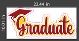 Graduation sign, Senior sign, Custom-made for any school and colors, Graduation photo prop