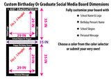 Custom Social Media Frame