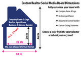 Custom Social Media Frame