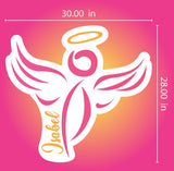 Pink Angel Cutout