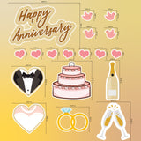 Happy Anniversary Yard Sign Dimensions
