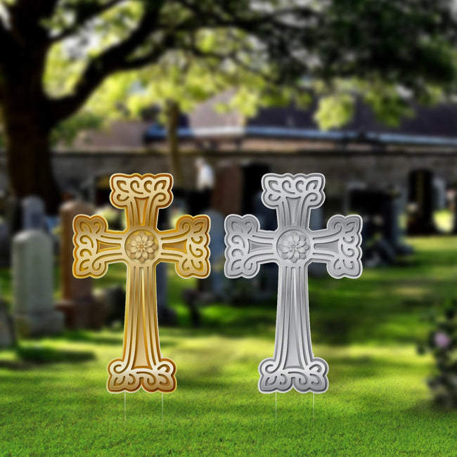 Armenian Cross Yard Sign
