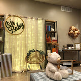 Circle "Oh Baby", "Oh Boy", "Oh Girl" Sign | Party Decoration