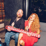 Hashtag Cutout Sign Awards
