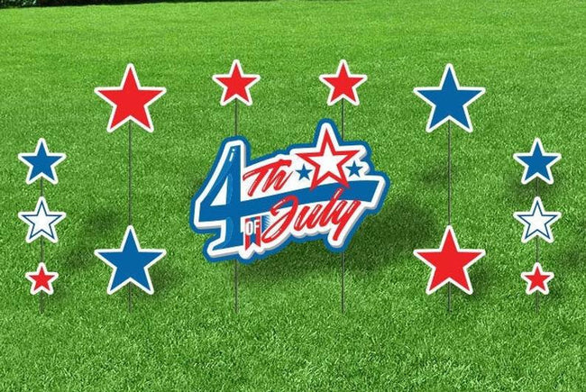 4th of July Yard Sign