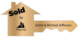 Customizable Real Estate Key Photo Prop | Realtor Marketing Home Sold Cutout | Personalized Key