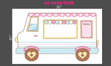 Ice Cream Birthday Party Decoration Kit | Customized Name | Easy Setup