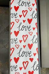 Valentine's day Table Runner