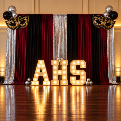 Masquerade Party Large Cutout | New Years Party Decoration