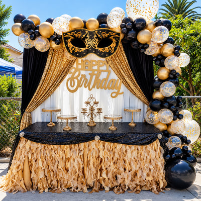 Masquerade Party Large Cutout | New Years Party Decoration