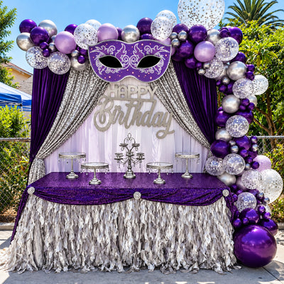 Masquerade Party Large Cutout | New Years Party Decoration
