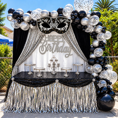 Masquerade Party Large Cutout | New Years Party Decoration