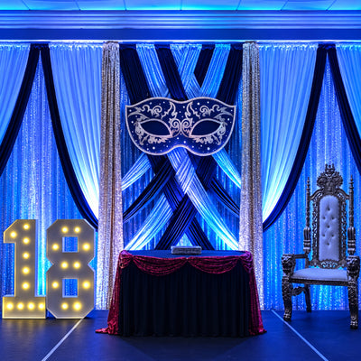 Masquerade Party Large Cutout | New Years Party Decoration