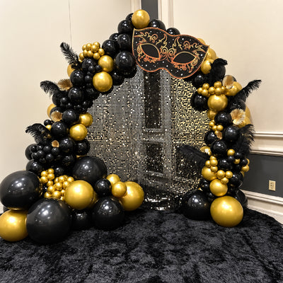 Masquerade Party Large Cutout | New Years Party Decoration