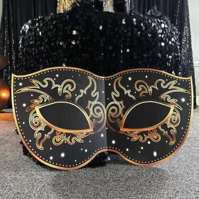 Masquerade Party Large Cutout | New Years Party Decoration