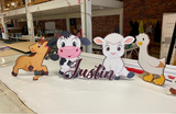 Farm Barnyard Animals Lawn Decorations | Birthday or Baby Shower Decoration | Farm Animal Theme Party