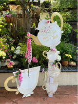 Tea Cup and Teapot Cutout | Mother's Day Tea Decoration