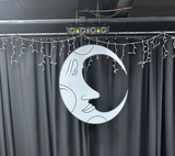 Studio 54 Moon Cutout, 70's Disco Party Moon Cutout