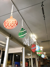 Large Printed Christmas Ornaments