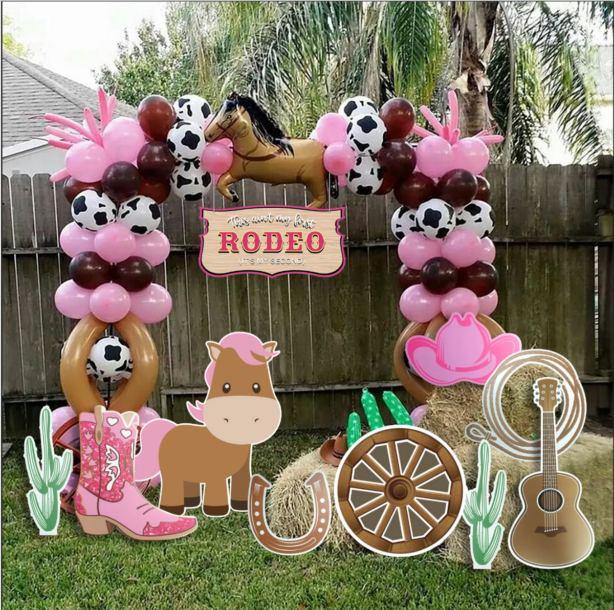 Cowgirl Rodeo theme props, This Ain't my first Rodeo is a perfect them ...