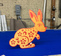 Year of the Rabbit, Chinese New Year Prop, Autumn Harvest Moon Prop