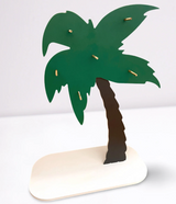 Palm Tree Donut Display Stand - Tropical, Beach, Luau Party Theme Decoration | Donut Holder Cake Alternative