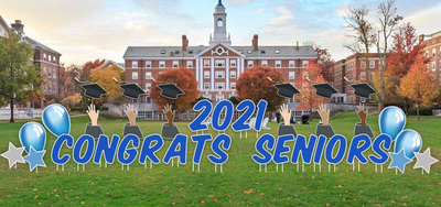 Seniors Yard SignCongrats | College, High School, Graduation Yard Sign - 2023