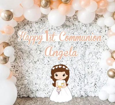 Happy 1st Communion Custom cutouts