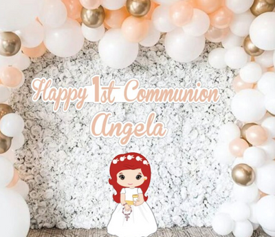 Happy 1st Communion Custom cutouts