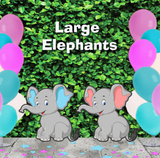 Large Elephant Cutout, Cute Elephant Baby Shower Props, Baby Shower Decor, Safari Theme Baby Baby Shower Props, Party Decor, Party Props