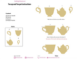 Teacup and Teapot Cutouts