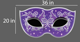 Masquerade Party Large Cutout | New Years Party Decoration