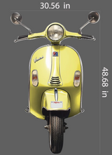 Vespa Cutout prop, Scooter, La dolce vita, Italian theme prop, Italian Amalfi Coast Party,  Blue Tiles and Lemon Wedding,